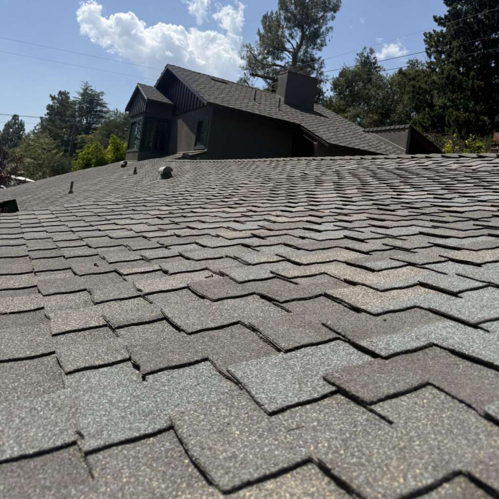 Shingle roofing