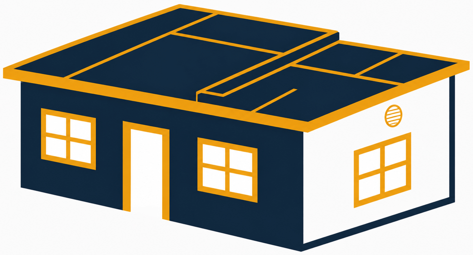 Flat Roof Icon