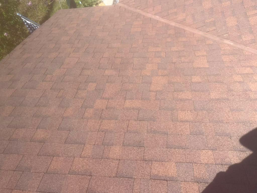 New multi-tone shingle roof and chimney flashing on a Chetwood Dr. home in Tujunga, CA